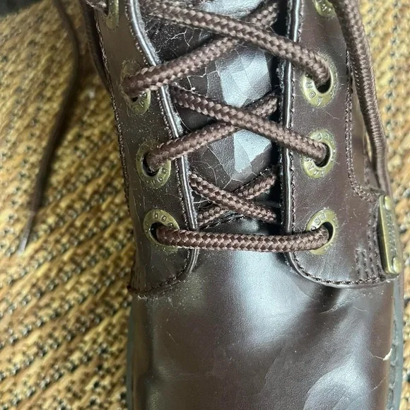 Vintage Bongo chunky brown platform oxford shoes - Picture 7 of 8